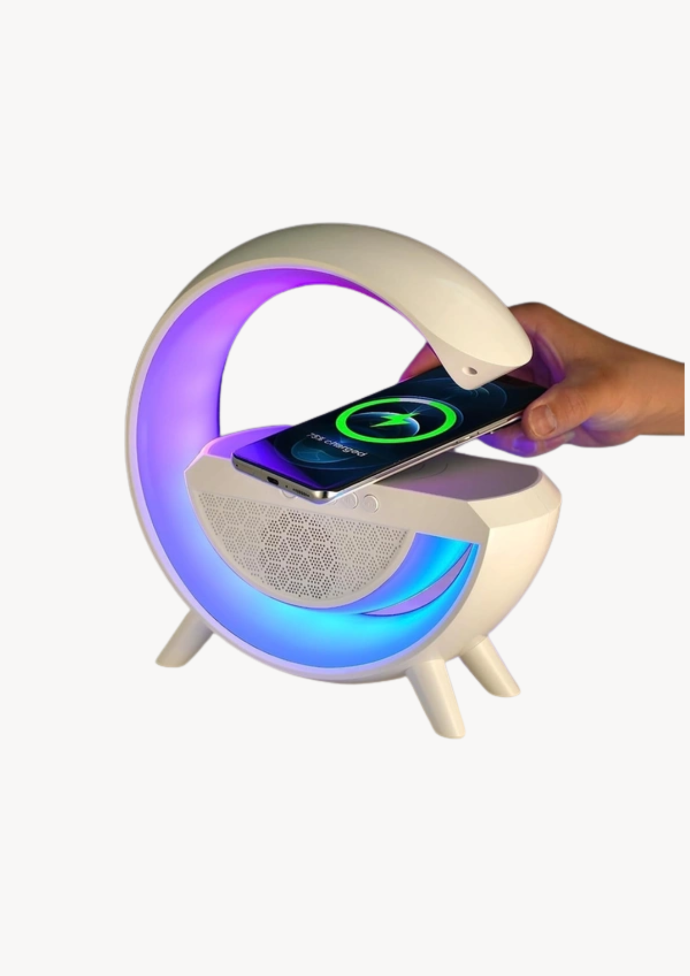 Circular RGB Charger Lamp