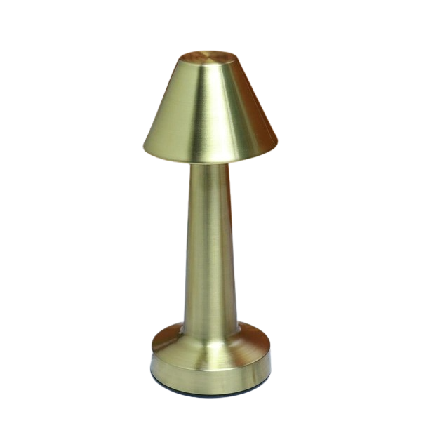 Golden Cone Lamp