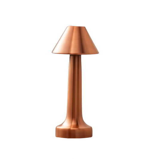 Golden Cone Lamp