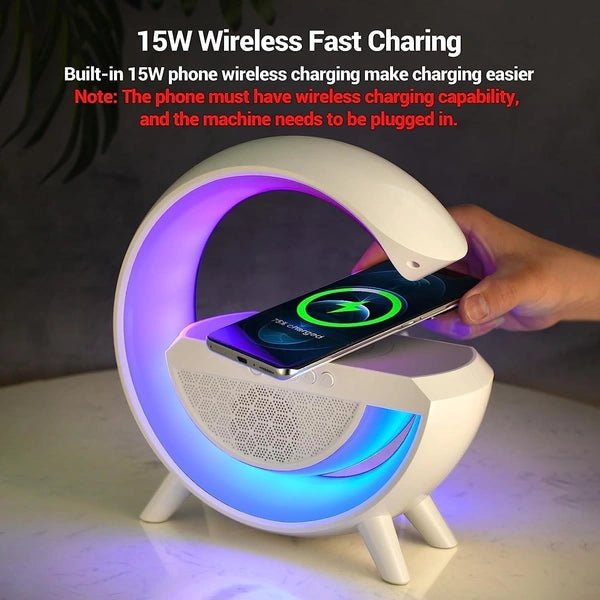 Circular RGB Charger Lamp
