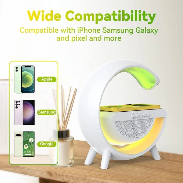 Circular RGB Charger Lamp